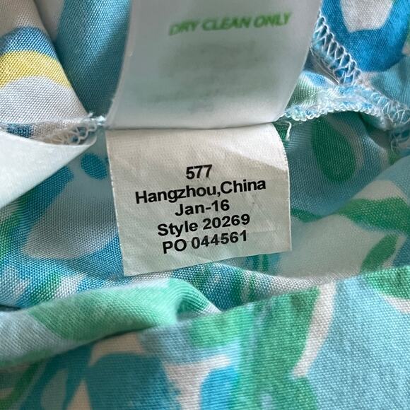 Lilly Pulitzer Tybee Sleeveless Shorts Romper Resort White In A Pinch - Picture 7 of 7